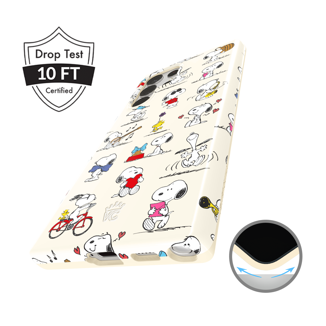 Snoopy Moods Samsung Case