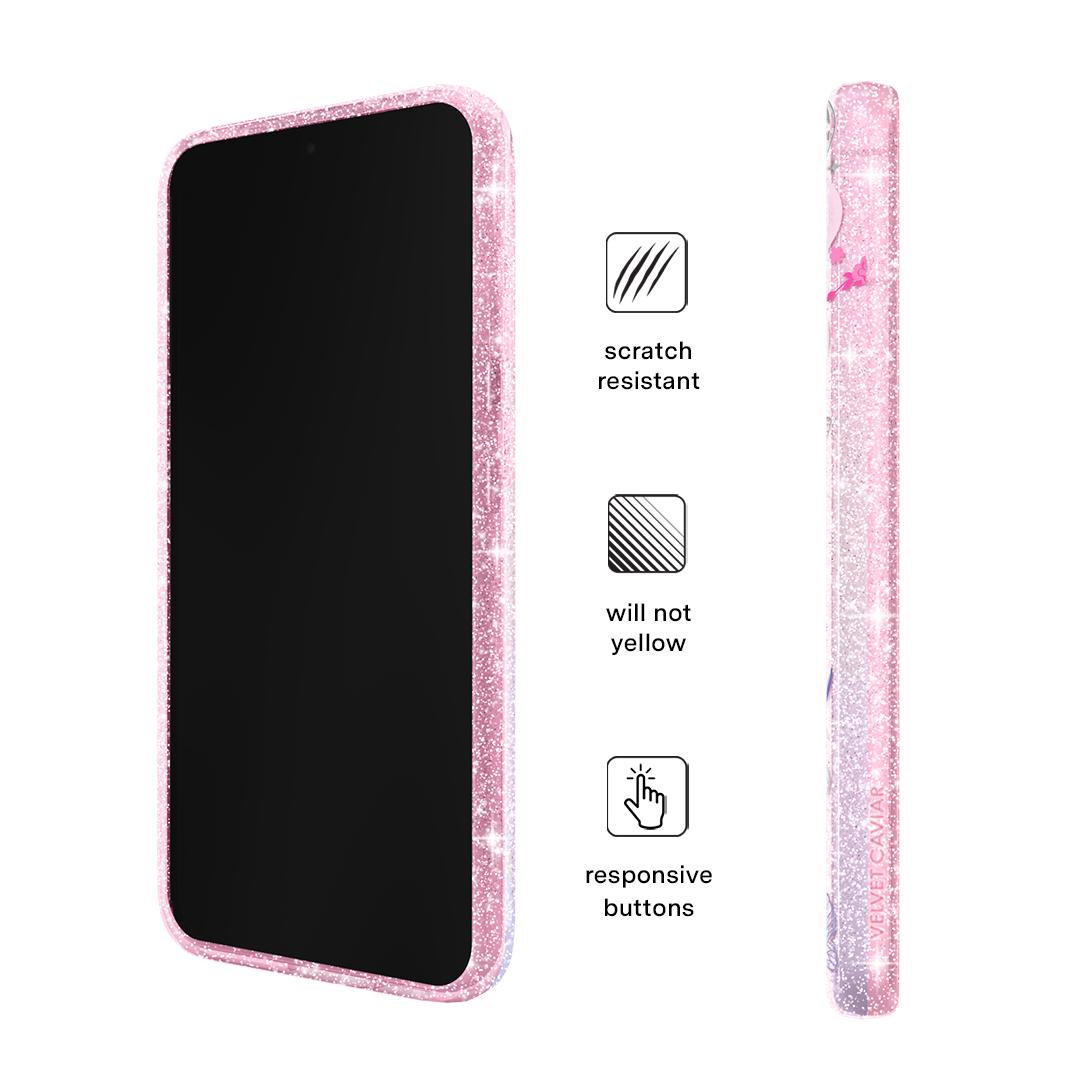 Wicked Glinda’s Bubble Glitter Samsung Case