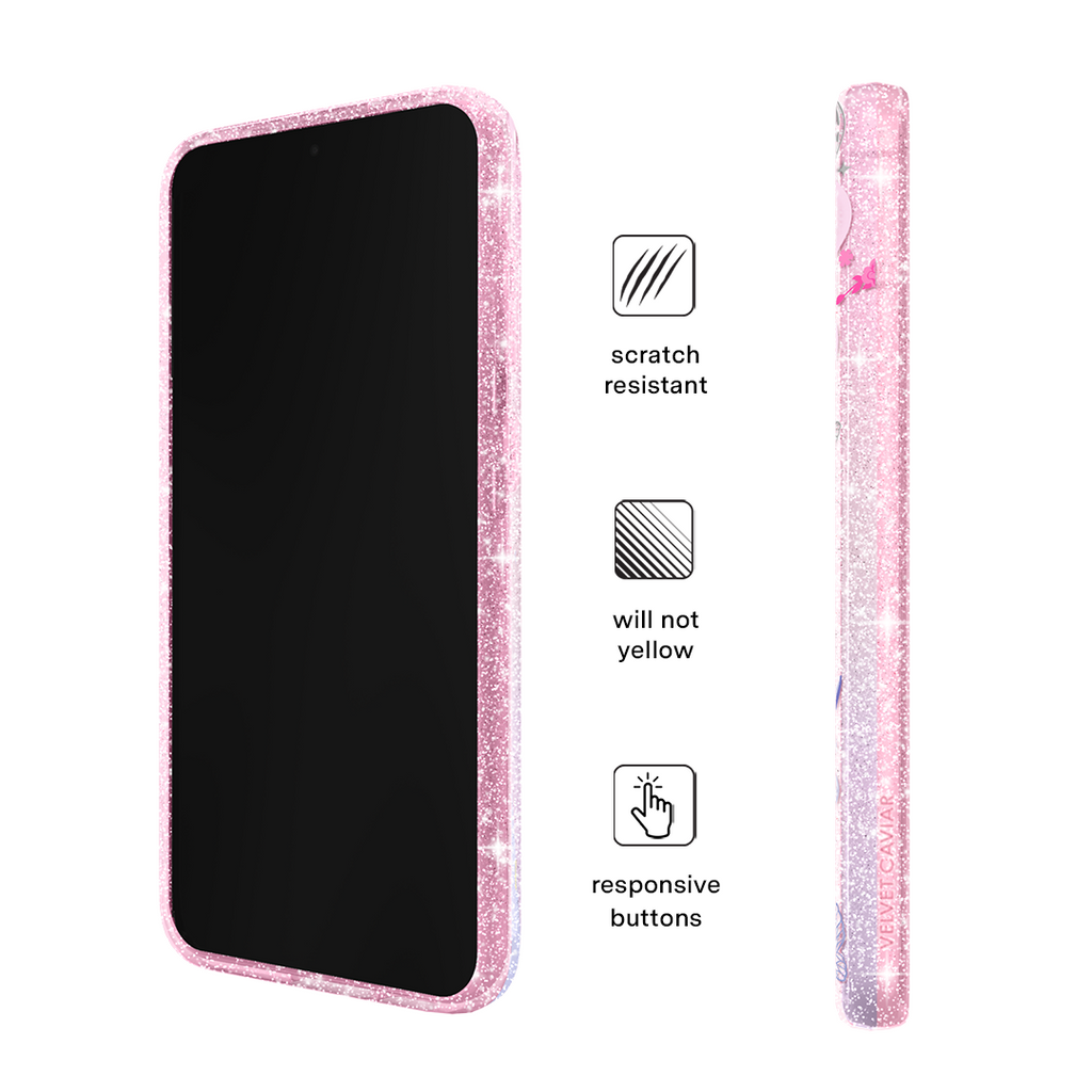 Wicked Glinda’s Bubble Glitter Samsung Case
