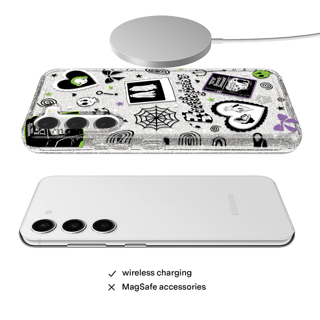 Beetlejuice Ghost with the Most Samsung Case