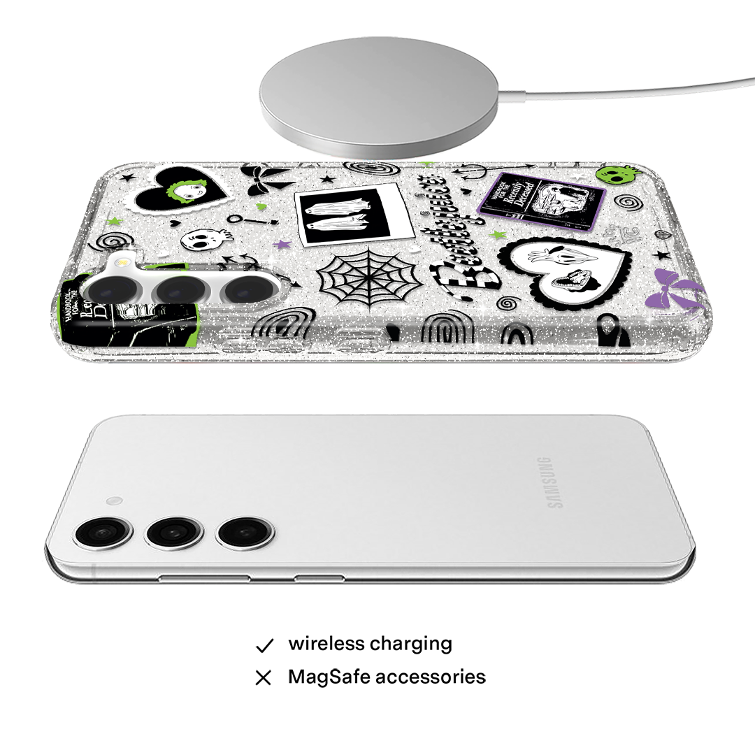 Beetlejuice Ghost with the Most Samsung Case