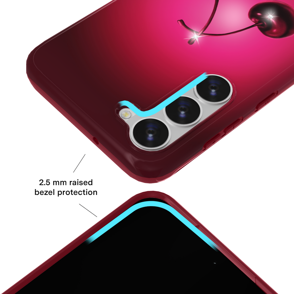 Black Cherry Crystal Samsung Case