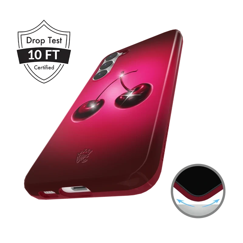 Black Cherry Crystal Samsung Case