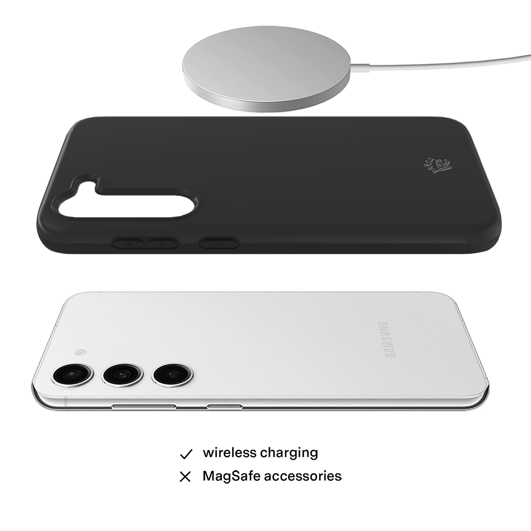 Just Black Samsung Case