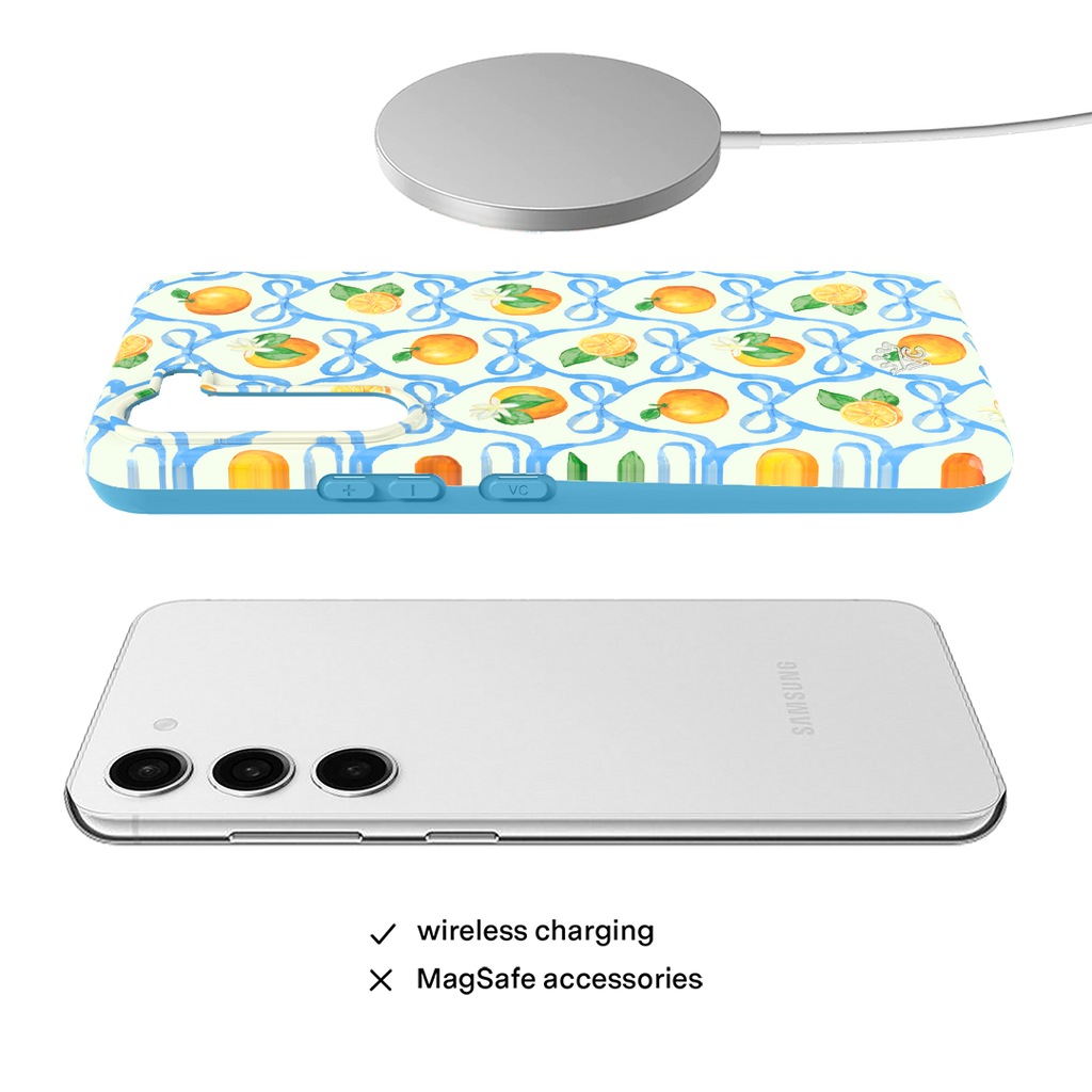 Orange Blossom Samsung Case