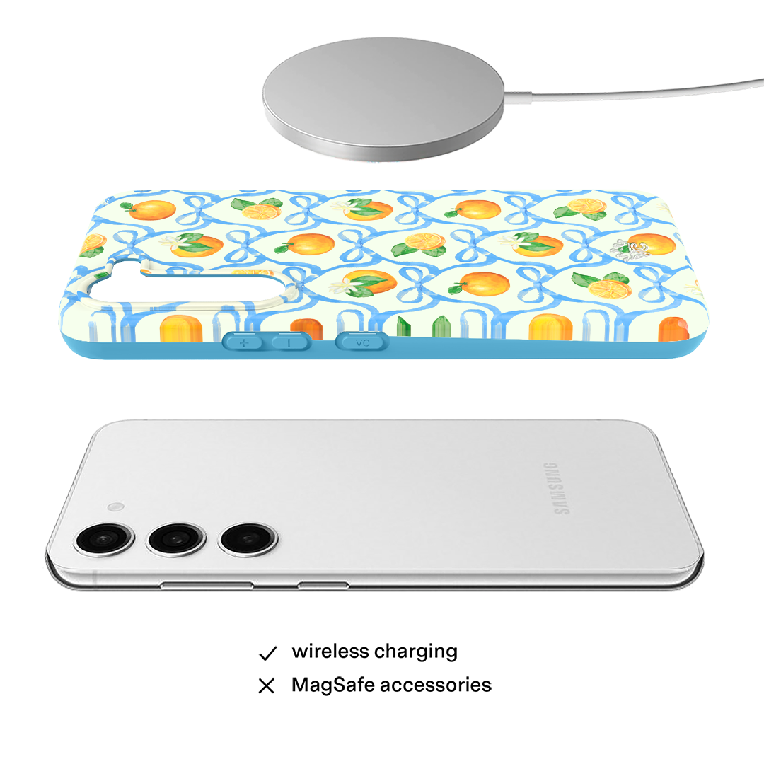Orange Blossom Samsung Case