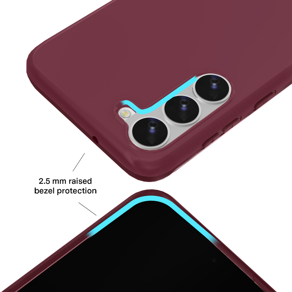 Burgundy 1990 Samsung Case