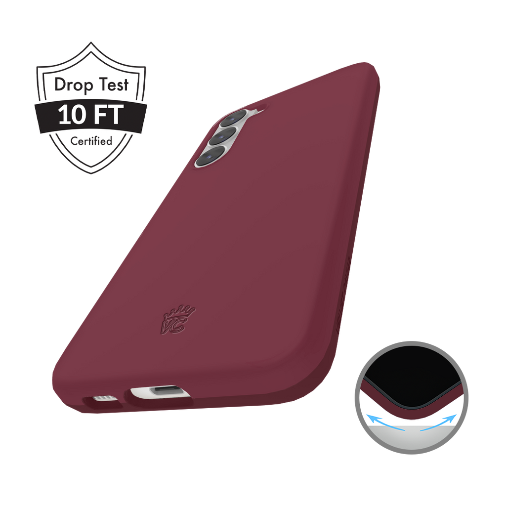 Burgundy 1990 Samsung Case