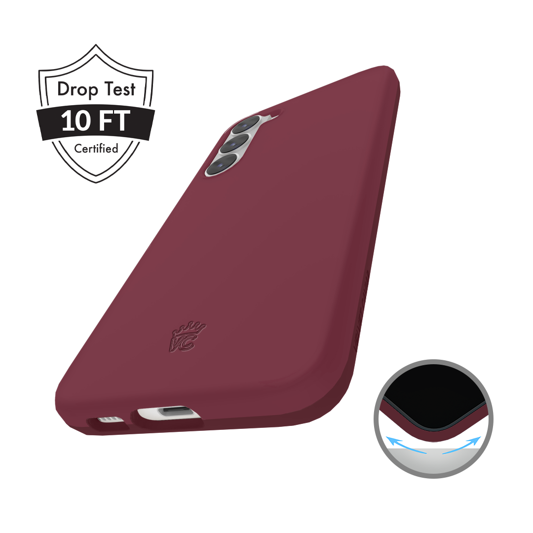 Burgundy 1990 Samsung Case