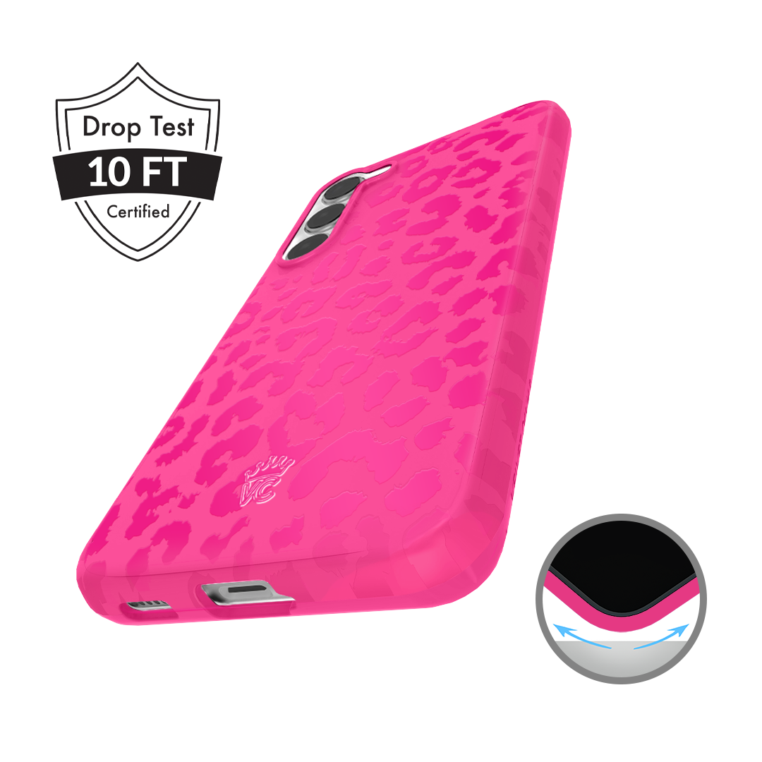 Even Hotter Pink Leopard Samsung Case