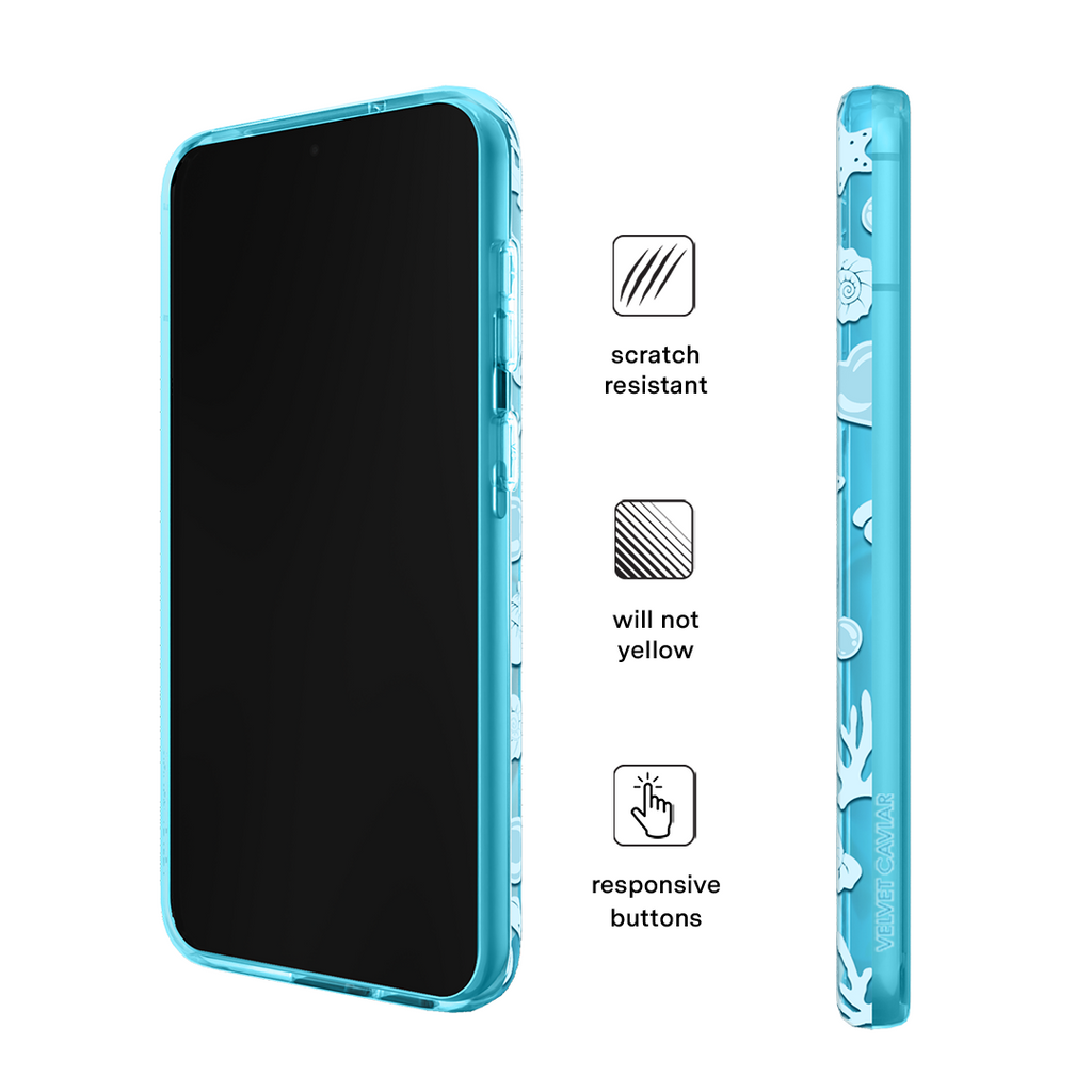 Aquamarine Holo Samsung Case
