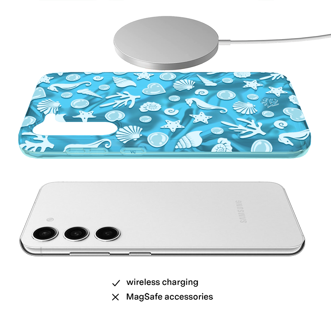 Aquamarine Holo Samsung Case