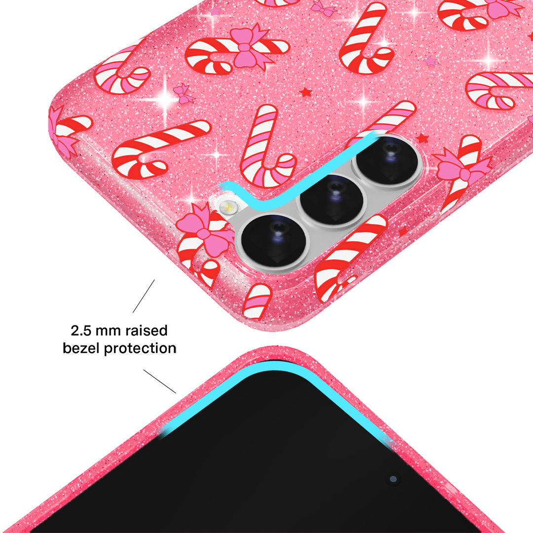 Pink Peppermint Princess Samsung Case