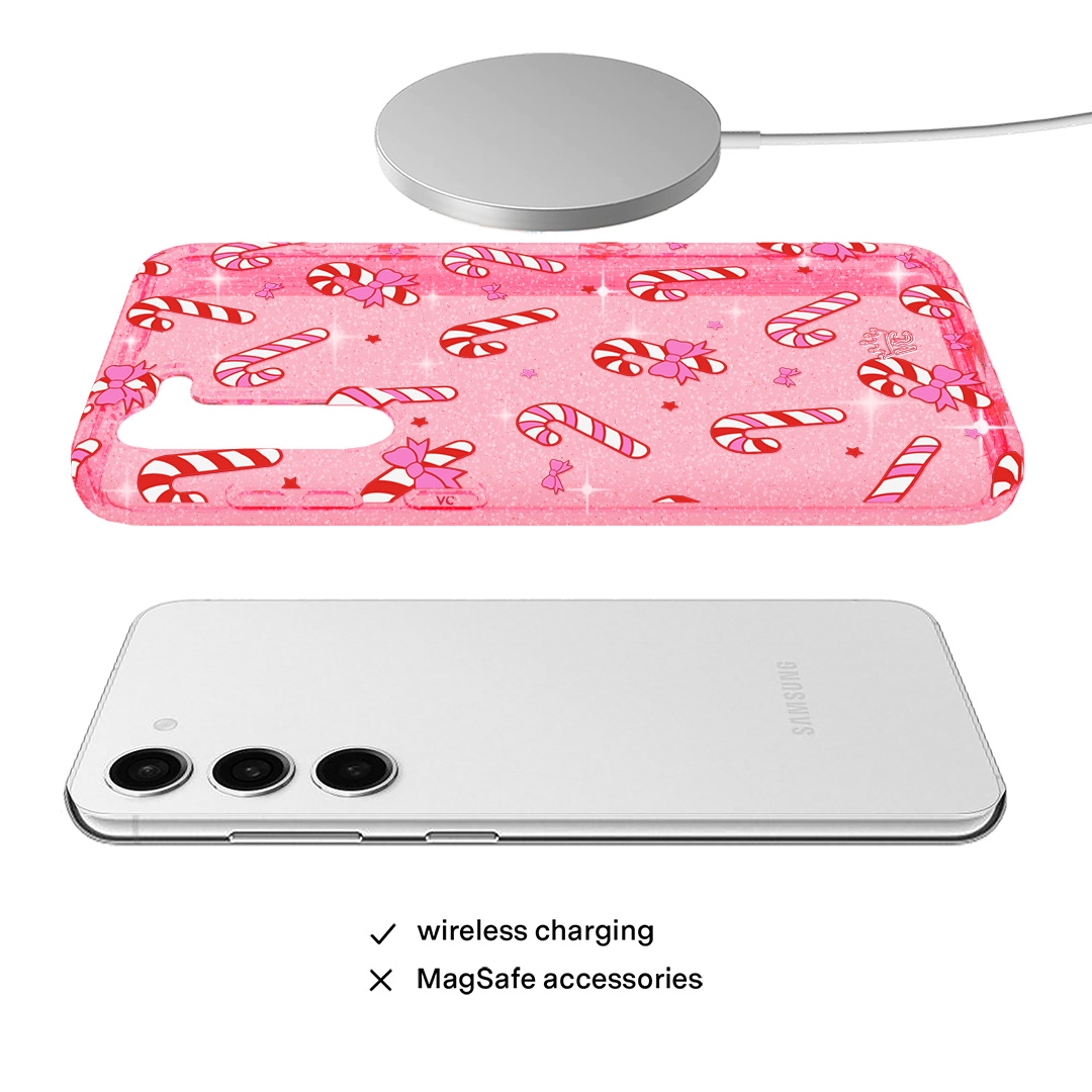 Pink Peppermint Princess Samsung Case