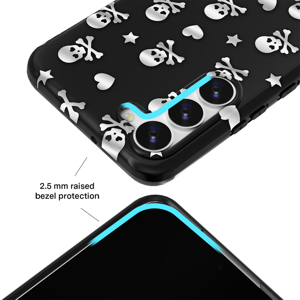 Chrome Skulls Samsung Case
