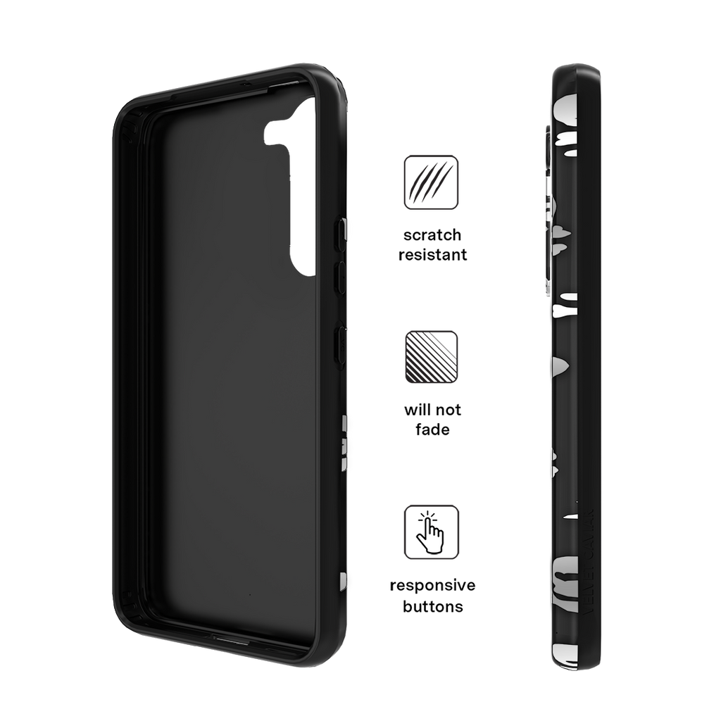 Chrome Skulls Samsung Case