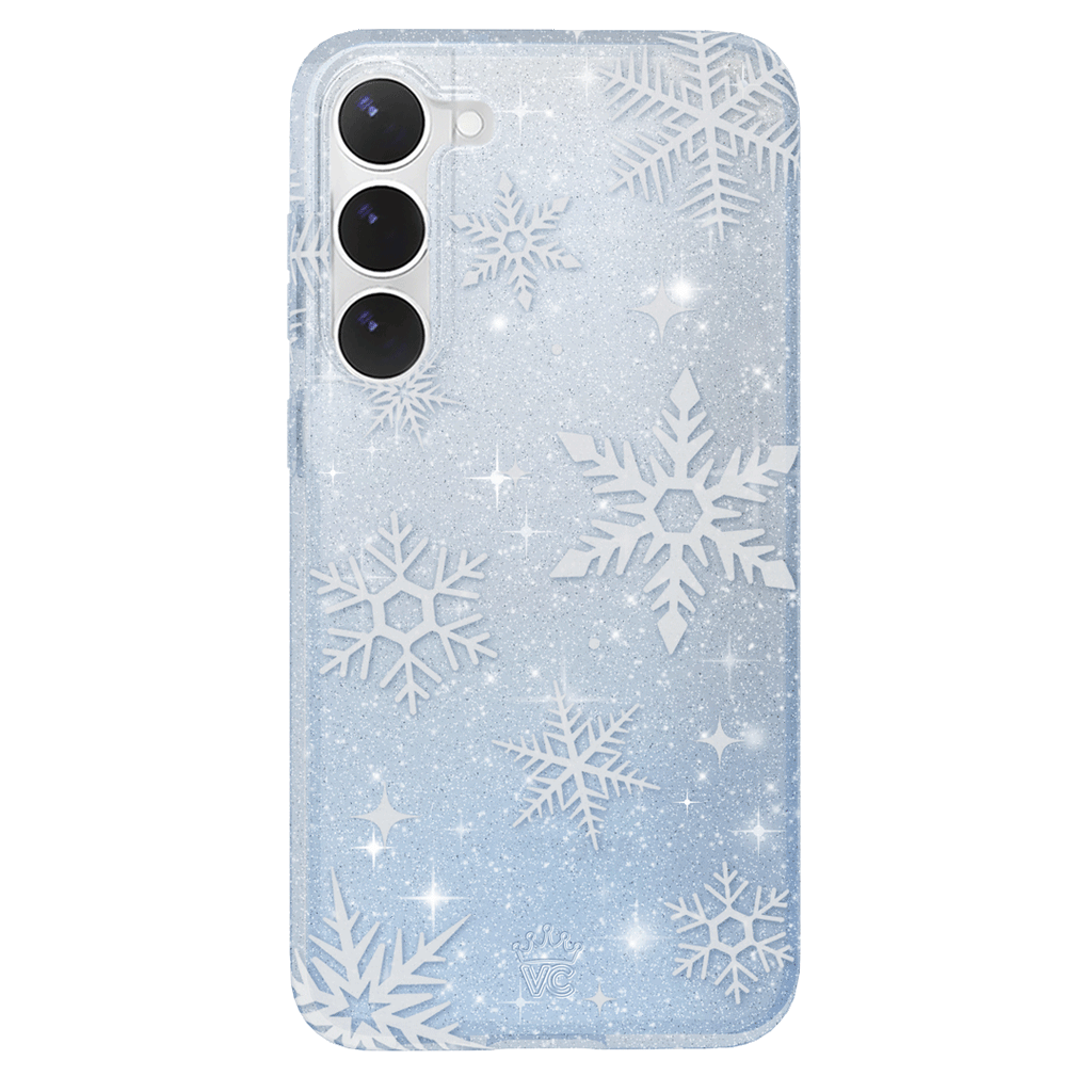 Snow Angel Glitter Samsung Case