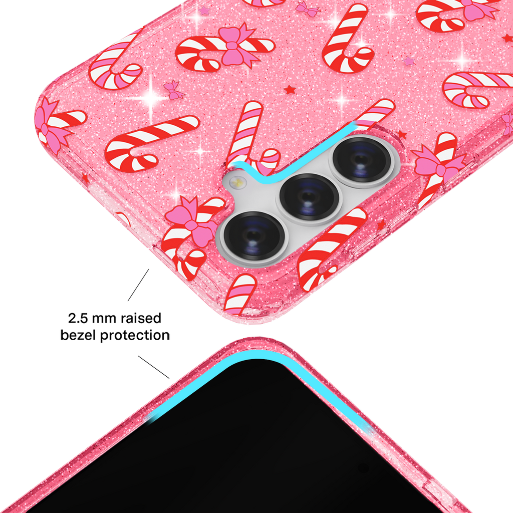 Pink Peppermint Princess Samsung Case