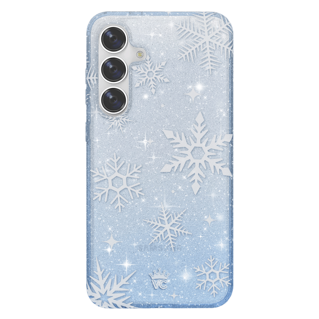 Snow Angel Glitter Samsung Case