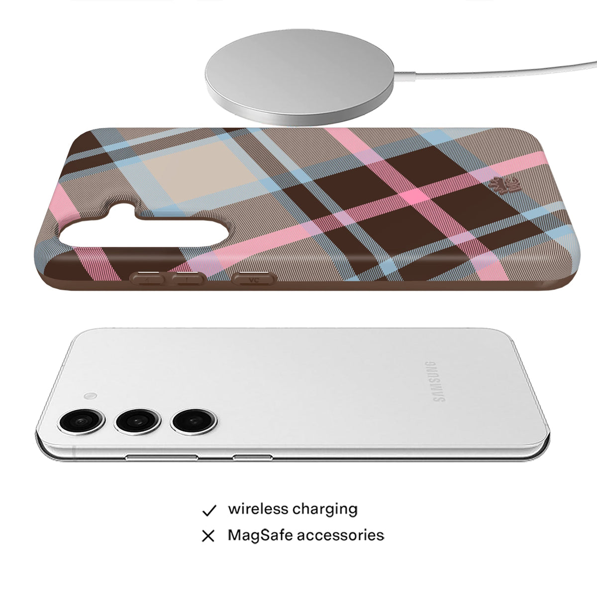 London Plaid Samsung Case