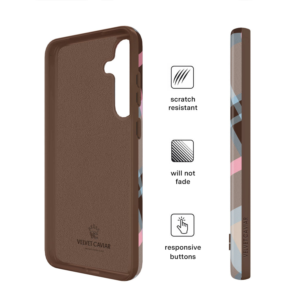 London Plaid Samsung Case