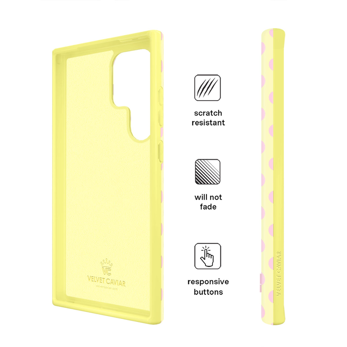 Buttercream Polka Dot Samsung Case