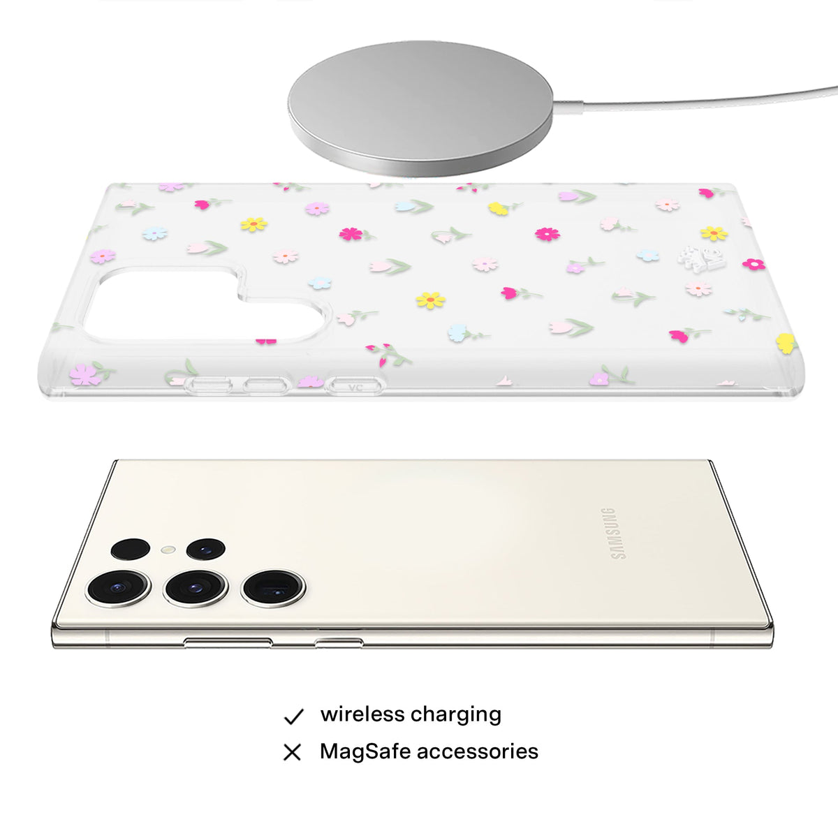Dreamy Meadow Floral Samsung Case
