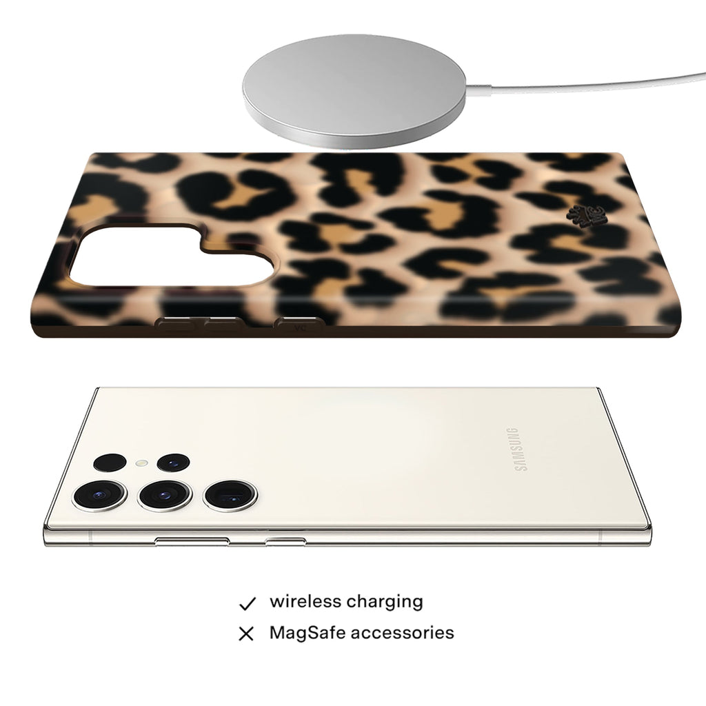 It Girl Blonde Leopard Samsung Case