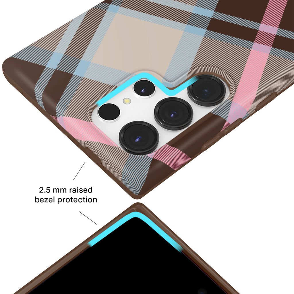 London Plaid Samsung Case