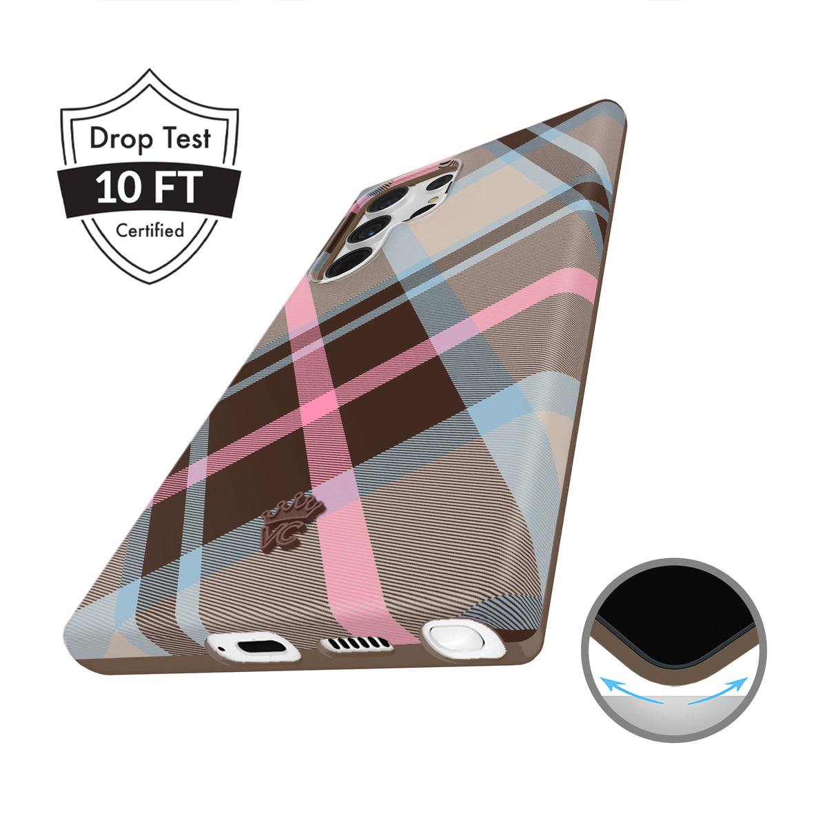 London Plaid Samsung Case
