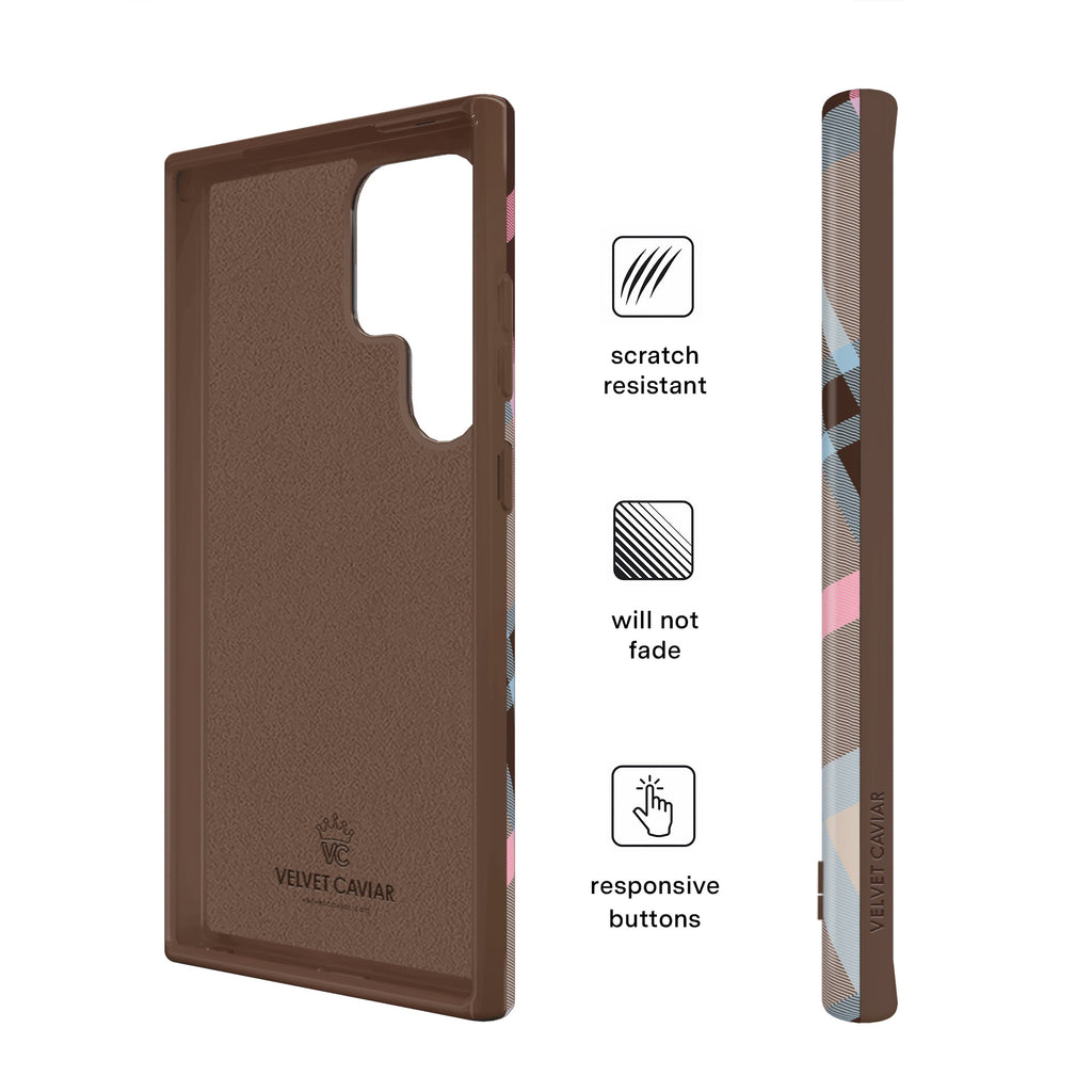 London Plaid Samsung Case