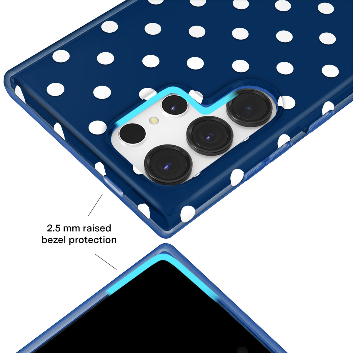 Midnight Polka Dot Samsung Case