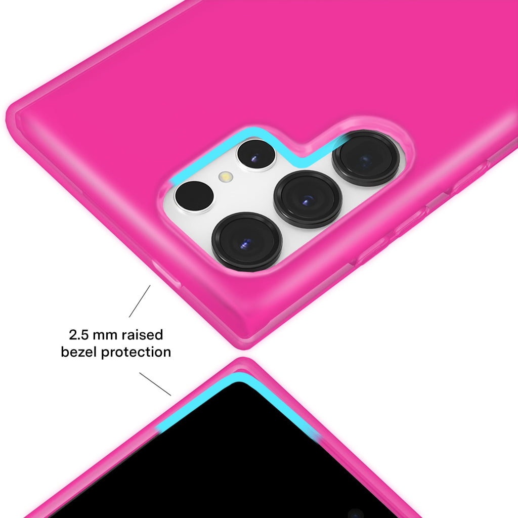 Pink Sapphire Jelly Samsung Case