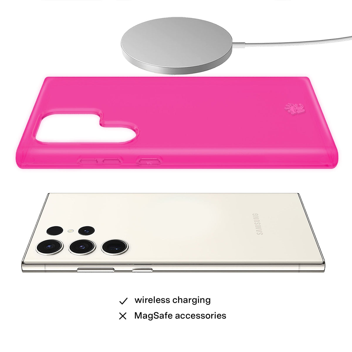 Pink Sapphire Jelly Samsung Case