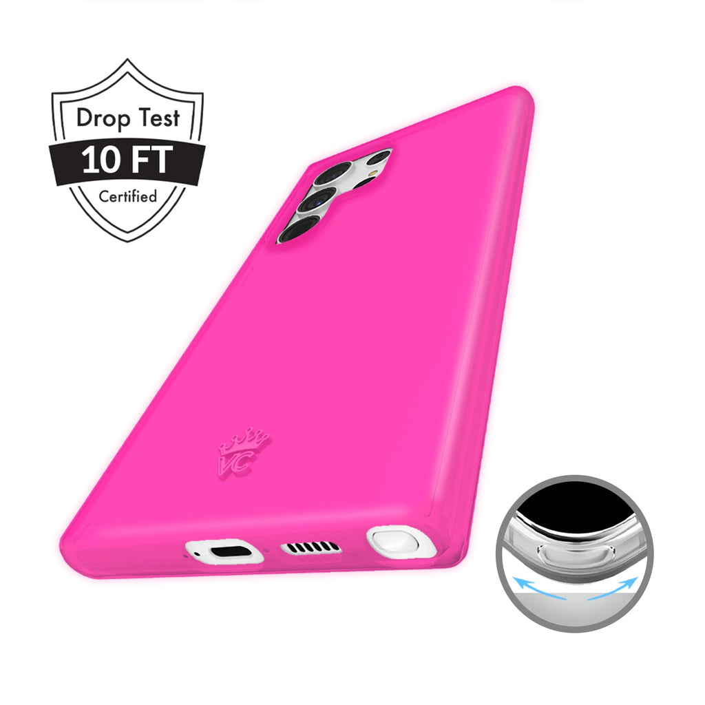 Pink Sapphire Jelly Samsung Case
