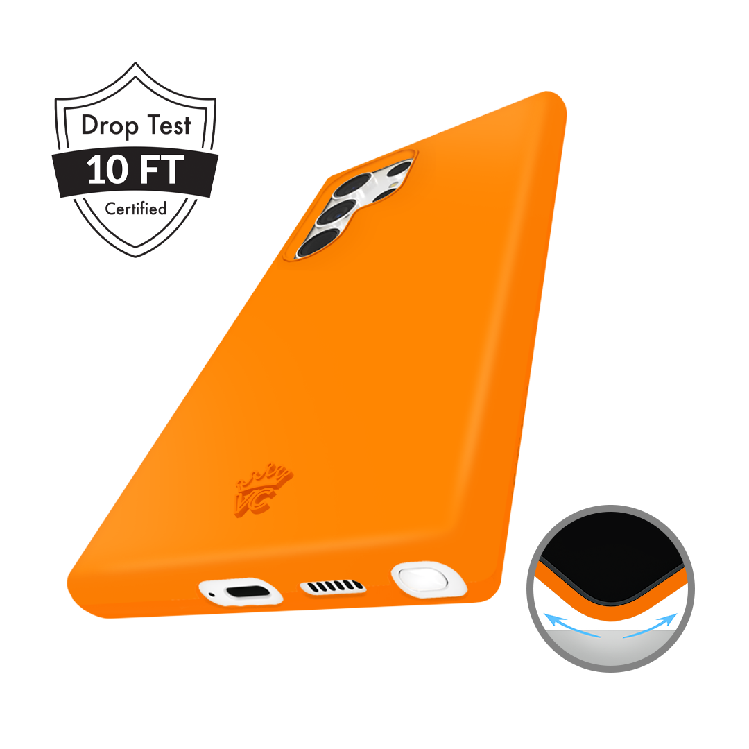 Pumpkin Spice Orange Samsung Case