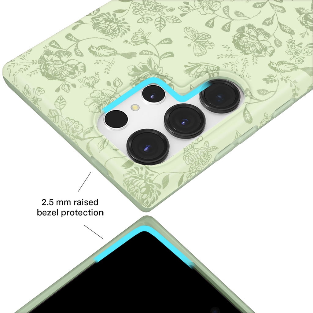 Storybook Sage Floral Samsung Case