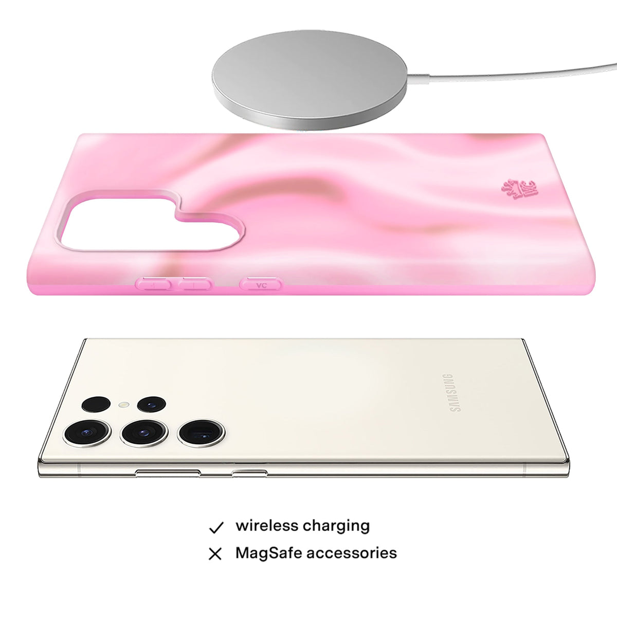 Strawberry Swirl Samsung Case