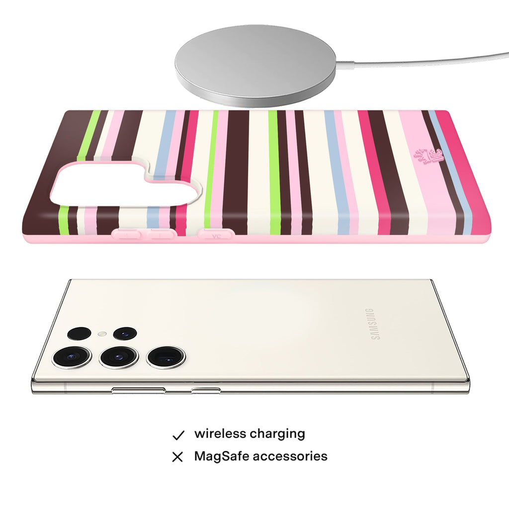 Sweet Treat Stripes Samsung Case