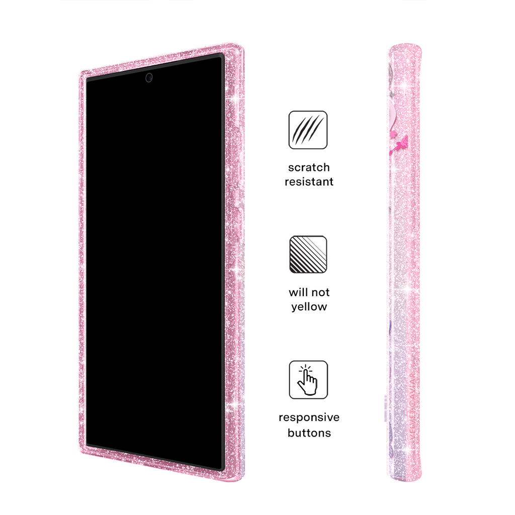 Wicked Glinda’s Bubble Glitter Samsung Case