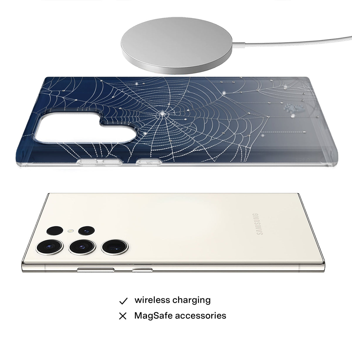 Widow’s Web Crystal Samsung Case