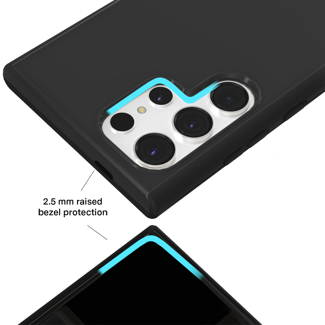Just Black Samsung Case