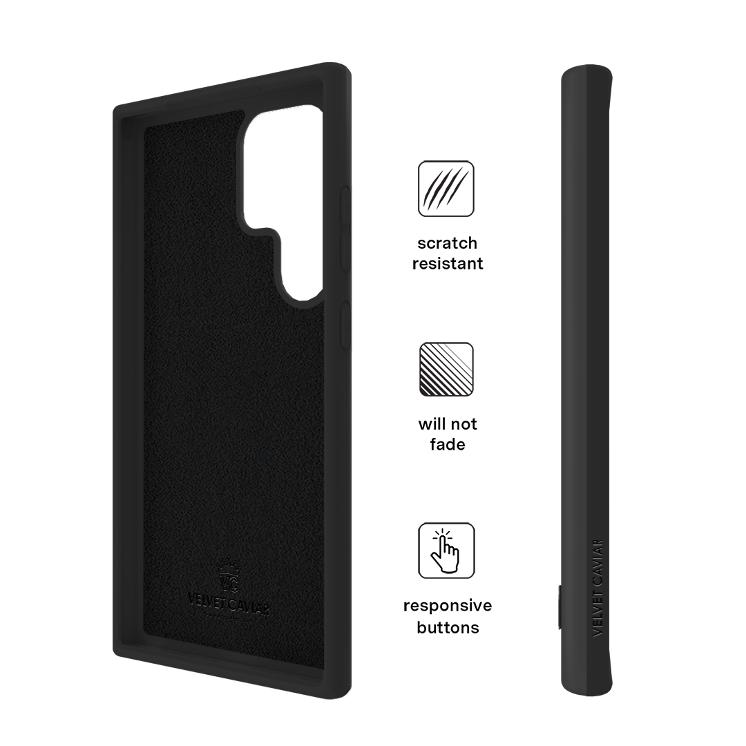 Just Black Samsung Case
