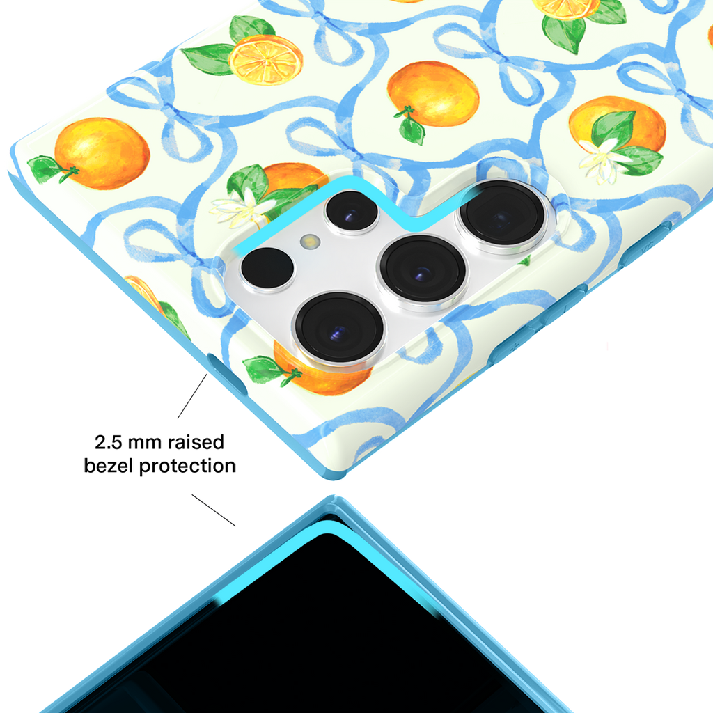 Orange Blossom Samsung Case