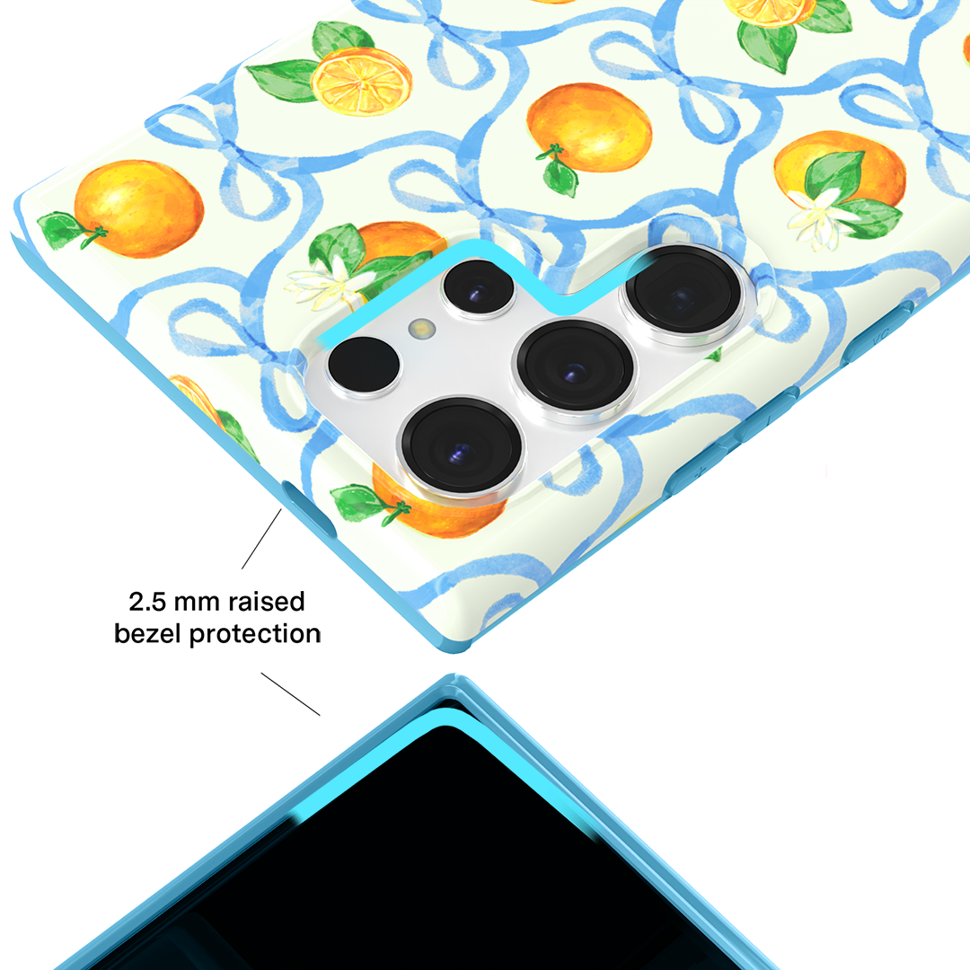 Orange Blossom Samsung Case