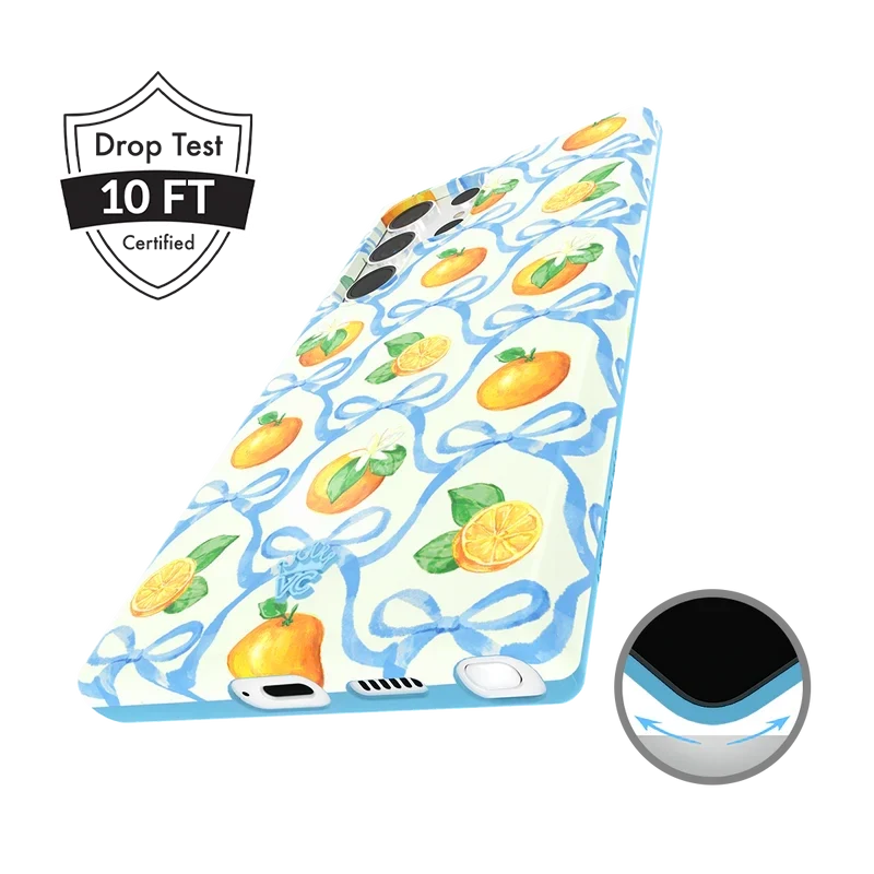 Orange Blossom Samsung Case