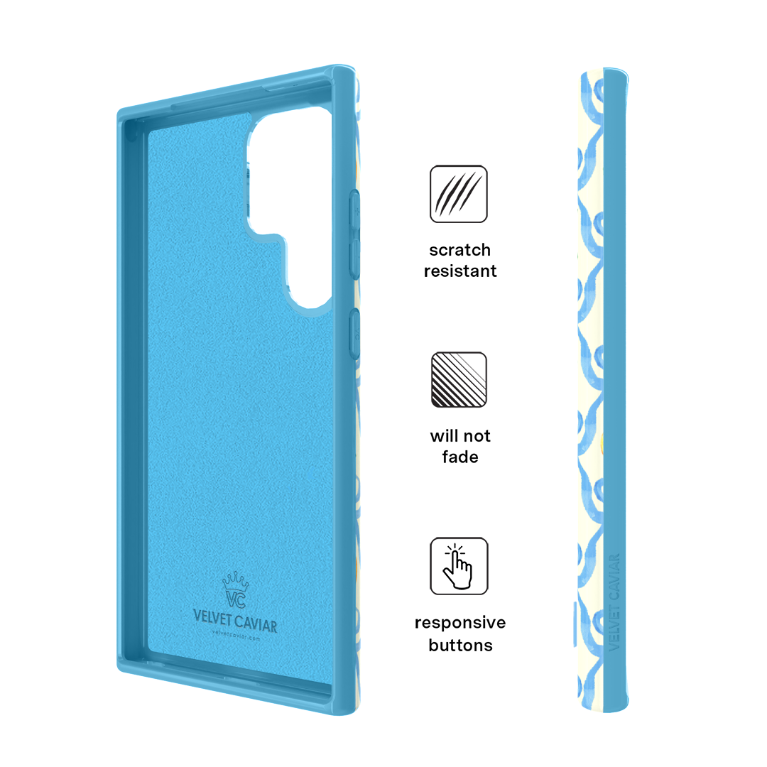 Orange Blossom Samsung Case