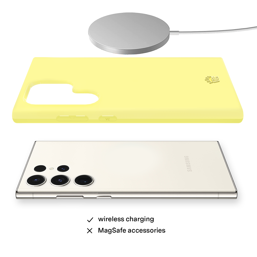Butter Yellow Samsung Case