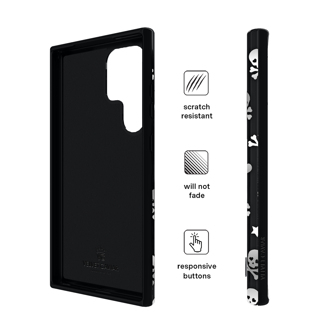 Chrome Skulls Samsung Case