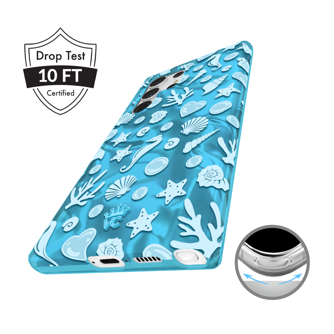 Aquamarine Holo Samsung Case
